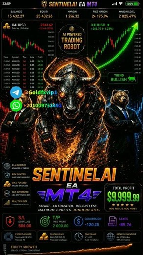 Sentinel AI EA MT4 Automated Forex Robot FREE DOWNLOAD الاكسبرت الأكثر ربحا في الفوركس