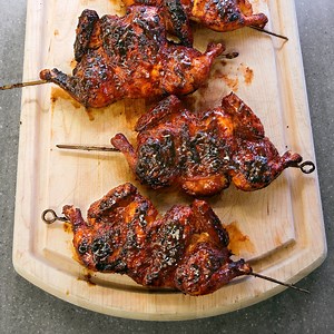 Grill-Roasted Cornish Game Hens on a Gas Grill | America's Test Kitchen
