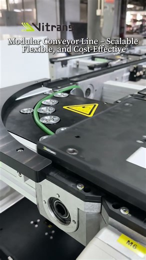 Automated Conveyors Improve Production Flow #conveyor #linkconveyors #conveyorsystem #machine #cnc