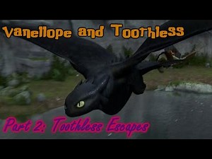 Vanellope and Toothless Part 2 Experiment 626 Escapes