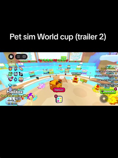 Pet sim world cup. TRAILER 2! #fyp #petsim #petsim99 #psx #ps99