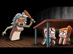 Minecraft Granny Escape - WHY IS GRANDMA EVIL? (Granny Horror Game)