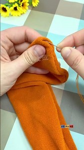 Tutorial on making Snap Button Warm Mini Scarves#turn waste into treasure#A little tri