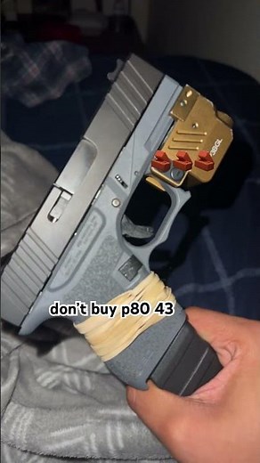 This is why you shouldn’t buy a p80 #glock #arpistol #firearms #firearmsafety #p80 #gun