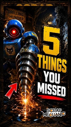 5 Things You MISSED in Scrap Mechanic Chapter 2!