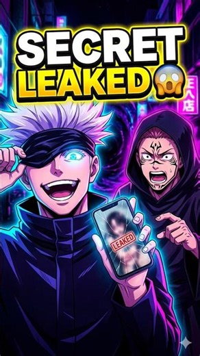 Gojo Hacked Sukuna’s Phone 😱 Secret Revealed! #shorts #sukuna #gojo