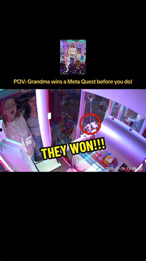 Age is just a number… especially when grandma wins a Meta Quest #easttennessee #fyp #metaquest2