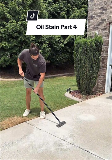 Oil Stain Removal Part 4! Whether it works, or not, see you tomorrow 😂