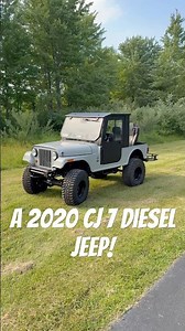 Driving a 2020 Jeep CJ7! #automobile #4x4 #cars #offroad #camping