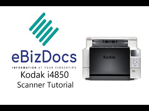Connecting you Kodak i4850 Scanner