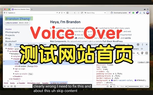 网站仅仅首页就无障碍问题好多！