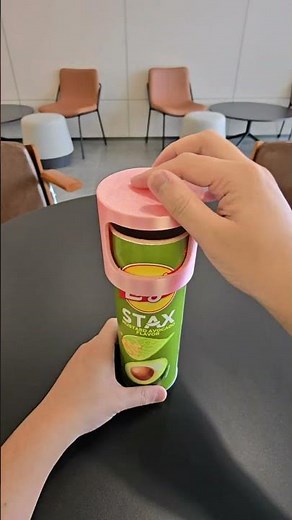 This 3D-Printed Sleeve Turns a Chip Can Into a Dispenser