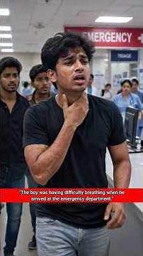 S.313||Anaphylaxis from Prawn||#shorts,#shortvideo,#emergency,#drmohofilmondal..