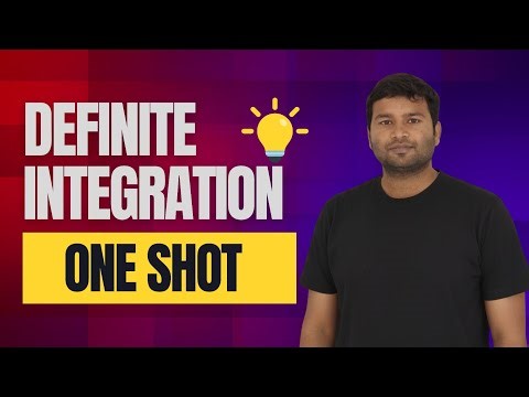 Definite integration class 12th one shot questions cbse/bseb
