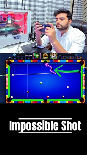 Is This Physics or Black Magic? #shorts #8ballpool #trickshot