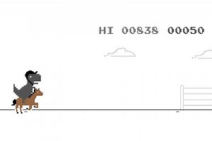 El minijuego del Dinosaurio de Google Chrome se apunta a los juegos olímpicos