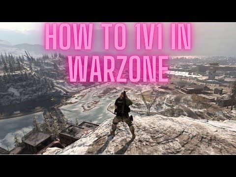 How To 1v1 In Warzone (Not Multiplayer) | Call Of Duty Modern Warfare Warzone