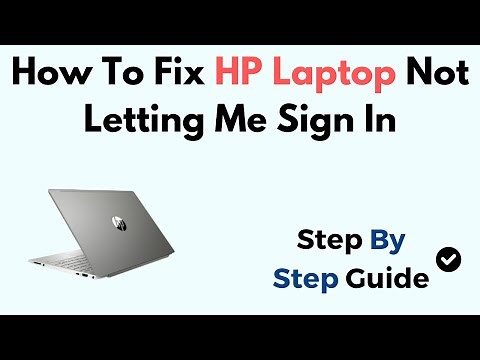 How To Fix HP Laptop Not Letting Me Sign In Windows 11