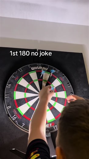 Achieving a Perfect 180 in Darts