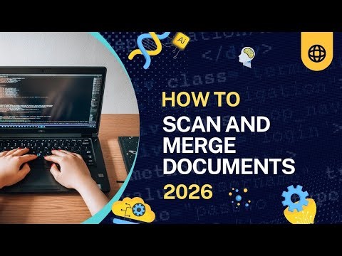 How to Scan and Merge Documents in One PDF
