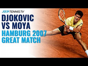 Novak Djokovic vs Carlos Moya: Hamburg 2007 Quarter-Final | Classic Tennis Highlights