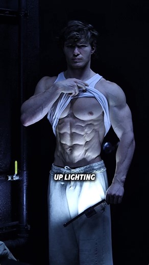 Which angle is best?? Using @GYMLAMP code “JASON” for 10% off - #ripped #abs #sixpack #shredded #aesthetic