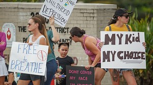 Anti-mask parents sue Palm Beach County public schools over facial-covering requirement