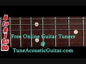 Drop B Tuning - Drop B Online Guitar Tuner