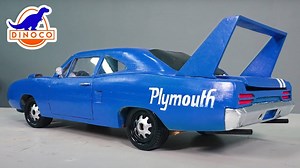 I built a wooden Plymouth Road Runner Superbird RM23 (1970) | Awesome Woodcraft