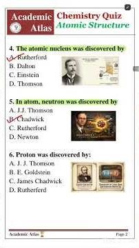 Chemistry Quiz-Atomic Stracture #science #timequiz #trivia #chemistry