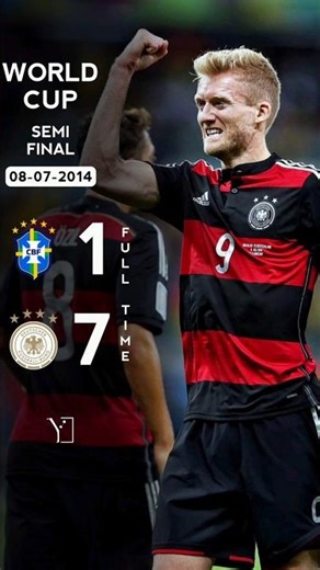 𝗪𝗛𝗘𝗡 𝗚𝗘𝗥𝗠𝗔𝗡𝗬 𝗗𝗘𝗦𝗧𝗥𝗢𝗬 𝗕𝗥𝗔𝗭𝗜𝗟 ... 7-1 😱🤯#brazil #germany #worldcup #kroos #كأس_العالم
