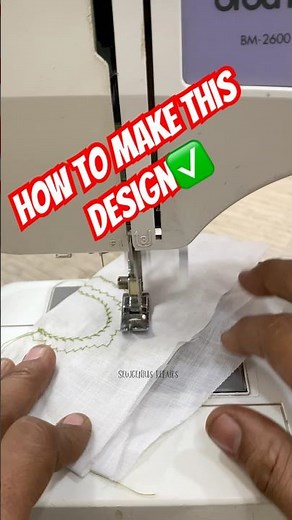 How To Use Brother Sewing Machine✅#sewingmachine #brothersewing #ytshorts #embroidery #viral #like