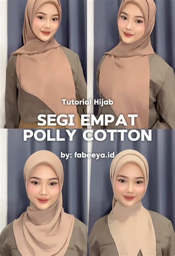 Tutorial Hijab Segi Empat: Gaya Sederhana dan Elegan