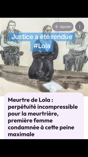Justice a été rendue pour Lola Daviet #Rip #Lola #Justice #Fyp