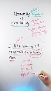 English Lesson: Especially vs Specially ✅ #learnenglish #vocabulary #specially #especially #fypシ゚ #fypviralシ #speakenglish #learningbuddy | Learning Buddy