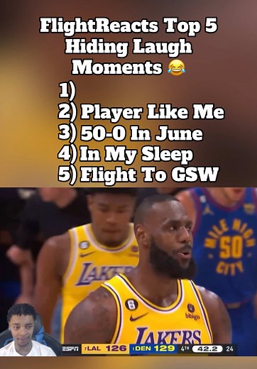 Flight Reacts to Basketball Moments: Hilarious Highlights