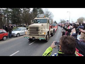 US Army convoy in Vyškov 29.3.2015