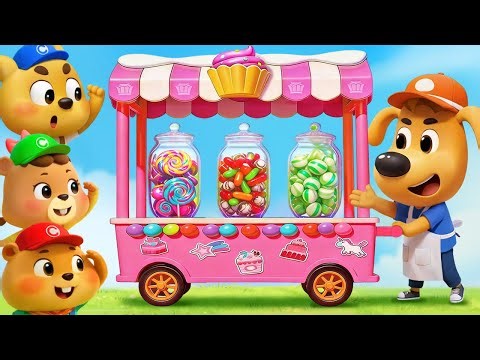 Kids Built A Secret Supermarket | Funny Stories for Kids | Cartoon | Sheriff Labrador