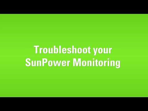 Troubleshoot Your SunPower Monitoring