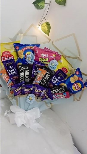 How to Make a Tasty Snacks Bouquet🍬🍫🍭 | Budget Friendly Gift Idea! #diy #bouquet #snacks