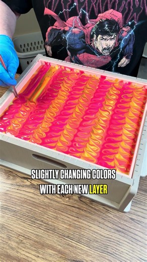 Leo Cold Process Soap! #soapmaking #leozodiac #soap #soapcutting #soapy #barsoap #soaps