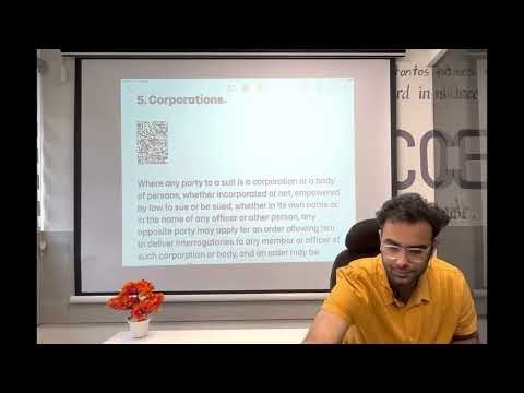 The Code of Civil Procedure (Order 11)