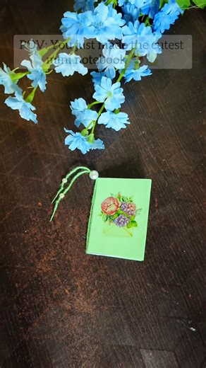POV: You just made the cutest mini notebook 📒#shorts #mininotebook #papercrafts #notebookdiy