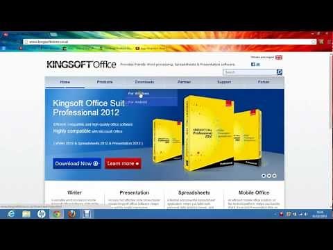 How to download Kingsoft Office for Windows for free