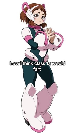 Class 1A Character Farting Reactions in My Hero Academia