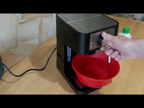 Kávéfőző vízkőtelenítés, DELonghi EC260