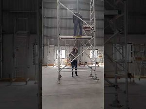 How to Build Mobile Scaffold -Narrow Span Installation
