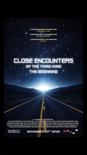 Close Encounters of the Third Kind - The Beginning - 2026 Before the lights… there were signals