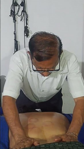 Oil massage for Back pain