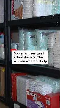 She started a diaper bank and was swamped with need #shorts
